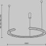 Подвесной светильник MAYTONI MOTION MOD276PL-L20B3K1