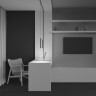 Трековый светильник MAYTONI SKIM LEVITY TR191-1-3W2,7K-M-B